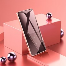 히브리어 지원 블루투스 mp3 음악 플레이어 및 라디오fm레코드가 있는 내장 16gb hifi 휴대용 워크맨이 있는 2022 새 버전 x2, 협력사, 32GB, 로즈 골드