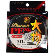 카포스 PE x8 대물 200m 5색 모스그린, 카포스 PE x8 대물 200m 모스그린, 2.5호