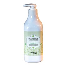 모노세븐 저자극 딥 모이스처 알로에 클렌징 밀크, 500ml, 1개