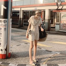 보헤미안 원피스 프렌치 클래식 티타임 작은 키 뻣함 오렌지 첫사랑 숲 여름 러블리블 눈길을 끄는 3693172245