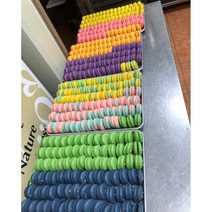 HACCP마카롱납품 뚱카롱납품 수제 마카롱 도매 대량주문 단일 마카롱 160개, 가나슈