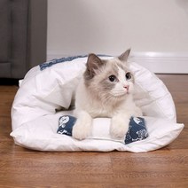 [생활/소품/최저가]_고양이이불 방석 강아지담요 쿠션 이불베게세트 강아지이불 고양이방석_36428EA, 핑크S