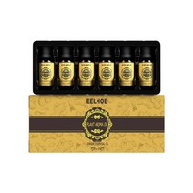 스킨 케어 eelhoe 슬리밍 에센셜 오일 천연 생강 오일 림프 배수 요법 노화 방지 식물 에센셜 오일 슬리밍 바디, 정유, 10mlx6개