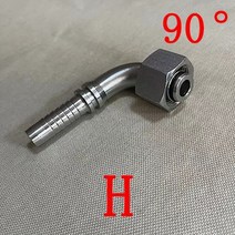 유압 피팅 메트릭 M10-M42 스레드 콘 호스 엔드 오일 파이프 커넥터 홀드 유형 튜브 고압, H bend_8MM to M20x1.5