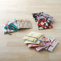 1300K 정사각 납작 생리대파우치 만들기 15cm파우치, 단품