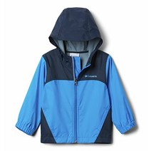 166845 골프비옷 Columbia Glennaker 남아 레인 재킷, 4 년, 하이퍼 블루