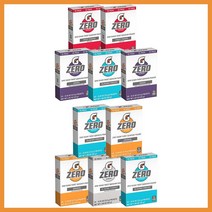 G zero 게토레이 분말 이온음료 파우더 가루 오렌지 레몬 파워에이드 블루 50팩, Punch Variety Pack 50팩