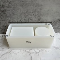 벽돌틀 시멘트 블럭이중 구멍 콘크리트 화분 점토 실리콘 몰드 DIY 원형 사각형 펜 홀더 보관 용기 시멘트, 01 Z1