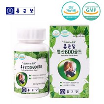 종근당건강(주) 엽산 600 골드, 54g, 1병
