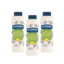 Hellmanns Deluxe 헬만 디럭스 파파타스 프리타스 850ml 3팩