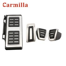 오르간페달 자동차 튜닝 페달 Carmilla스테인레스 스틸 아우디 A3 8V S3 RS3 스포트 백 카브리오 리무진 LHD 2012 자동 커버, MT With Rest
