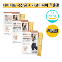 엘지지 LGG 장 유산균 여성 모유 유래 프롤린 김치 프로바이오 틱스 스틱 추천 3.5g, 90포