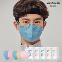 애니가드 키즈 마스크 새부리형 소형 L 30매 (8~13세), 30개입, 1개, 페일로즈