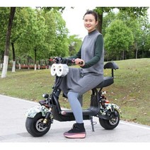 출퇴근용 스쿠터 전동 할리 미니 전기 소형 접이식 배터리 자전거 와이드 타이어 24, 48V, 이동식 리튬 57-67km 풀이 있는 옐로우 맨