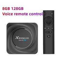 TV 셋톱박스 안드로이드셋탑박스 OTT셋톱박스 셋톱 박스 듀얼 바 WiF, 19.Au 플러그 - 8GB128GBvoice remo
