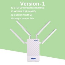 데이터쉐어링 LTE 라우터 무선 와이파이 유심 휴대용, 화이트-1