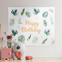 생일 파티 현수막 (트로피칼), 캔들