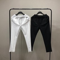 맨스토리 남자 분또 언발 해브트임 핀턱 트레이닝 팬츠
