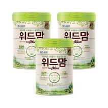 위드맘 리뉴얼 2단계 3캔 황금변 유산균 소화 아기분유 파스퇴르 1세트
