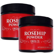염증 관절에 좋은 부모님건강식품 덴마크산 로즈힙파우더 100g, 2통, 2개