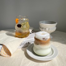 뱅글 내열 글라스 유리컵 하이볼 아이스컵 홈카페, 360ML