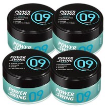 미쟝센 파워스윙 슈퍼하드(포마드왁스09) 80g 헤어왁스, 4개