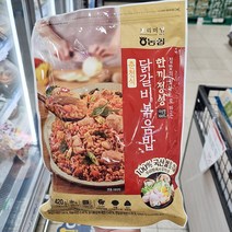 농협 한끼정성 춘천식 닭갈비볶음밥 420g X 1개 아이스박스포장