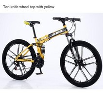 픽시 자전거 출퇴근 입문용픽시 산악 26 듀얼 충격 흡수 성인용 자전거를 위한 부드럽고 스타일리시 한 라이딩 경험 제공 이중, Ten-knife wheel+26 inches+30