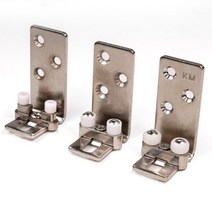 아세탈 슬라이딩도어 하부 L 가이드 부속 롤러 로라 이탈방지 하부촉 슬라이딩문 플로어가이드, 아세탈 L가이드 (8MM)