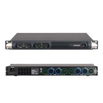 인티앰프 av리시버 포노앰프 마이크프리앰프 하이파이로즈 전문 6400w 디지털 파워 앰프 4 channel stage audio speaker amp amplifier 호환, da4450-블랙