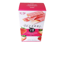 로얄패밀리 크리스피 크레페 스트로베리향 대만 과자 78g, 17개
