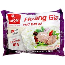 Vmart 베트남라면 비폰 호앙지아 소고기 쌀국수 PHO THIT BO 120G X18EA 1BOX, 120gx1ea