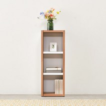 [솔직한가격] H6670 3단 틈새 수납 책장 430 7colors가구전문점 빠른대응, 화이트