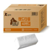 킹콩 2겹 핸드타올, 90매입, 160개