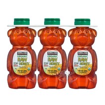 커클랜드 유기농 꿀 허니 680g X 3개 세트 KIRKLAND SIGNATURE RAW ORGANIC HONEY BEAR