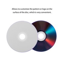 공씨디 공cd 공DVD 데이터 및 비디오 용 맞춤형 DVD 디스크 10 개 215 분 8X + R DL 8.5GB 블랭크, 한개옵션0