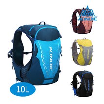 오니지 10L 트레일 등산 소형 배낭 AONIJIE 클레버 V3, 블랙, S