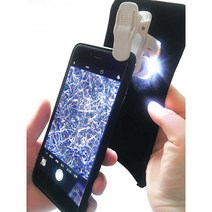 현미경 생물현미경 미생물 전자확대경 디지털 전자, 휴대폰 클립 100회 배송봉투 + 배터리 첨부