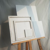 [이서지니]캔버스 화이트 무지 그림 액자 사이즈 10X10
