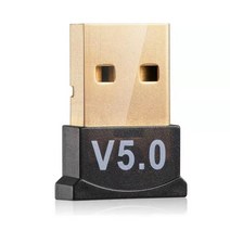 블루투스 동글이 동그리 usb 컴퓨터 무선 블루투스 어댑터 데스크탑용 수신기 드라이버 불필요, 01 Black