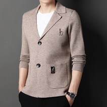 2022 가을과 겨울 새로운 남성 니트 카디건 년 패션 캐주얼 스웨터