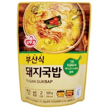 오뚜기 부산식 돼지국밥, 500g, 2개