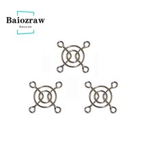 3D Printer Part Fan Protection Cover Heat Sink 30x30mm 40x40mm Makerbot I3 MK8 Extruder, 02 iron 40mm