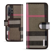 앤아트 LG V50 Thinq 케이스 체크 월렛 플립 다이어리 카드수납