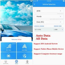 자동 데이터 Alldata 지원 컴퓨터 ISO 안드로이드 시스템 태블릿 전화 모바일 장치에 대한 온라인 계정 소프트웨어, [03] one year
