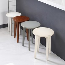 마호가니 빈티지 원형 스툴 (4colors), 엔틱