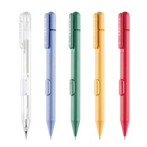모나미 클리키 샤프 0.5mm 디자인바디 5컬러, 허브(그린)