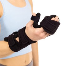 braability resting hand splint - 큰 손목 염좌 수술 후 또는 뇌졸중 회복 환자를 위한 손가락 골절 기능성 고정 보조기 수근관 척골 신경 손상 통증(l 오, 중간 오른쪽