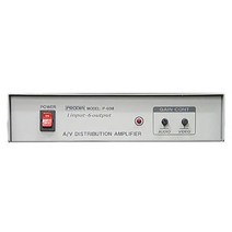 AV 1:6 분배기 P-60M(입력:1 출력:6 음성 모노), P-60M