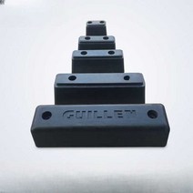 데크범퍼 고무 트럭 화물차 충돌 충격 방지 흡수 광폭, 30X30X9 필름